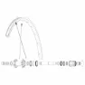 Mavic Kit 12 Rear Ksyrium Sl Nds Speichen, Black, 297mm