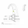 Mavic Kit 14 Front Edeemax 29´´ Speichen, Black, 303mm