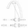 Mavic Kit 14 Front Edeemax S 29´´ Speichen, Black, 306mm
