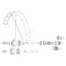Mavic Kit 14 Rear Drive Side Edeemax 27.5´´ Speichen