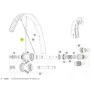 Mavic Kit 14 Rear Non Drive Side Edeemax 29´´ Speichen, Black, 305mm