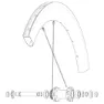 Mavic Kit 2 Front/rear Comete Pro Carbon Ust Speichen, Black, 256mm