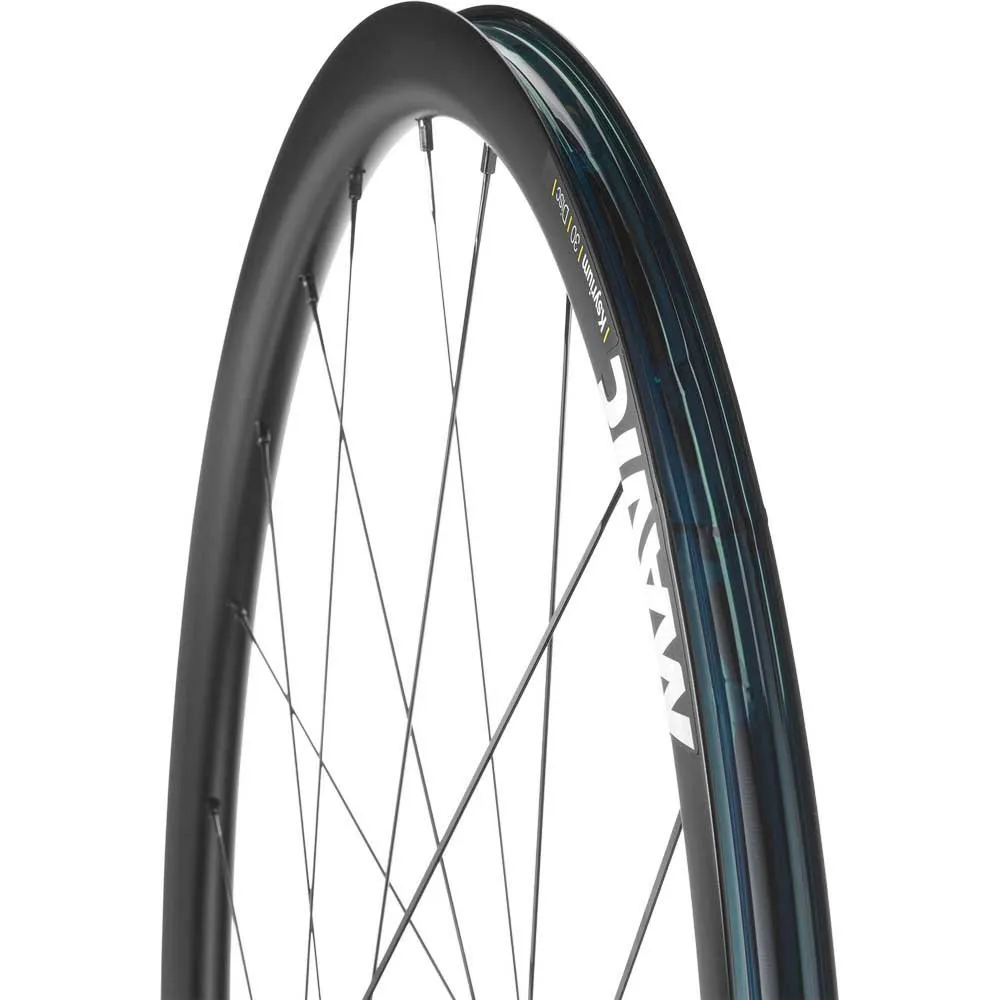 Mavic Ksyrium 30 Cl Disc Tubeless Rennrad-hinterrad, Black, 12 x 142mm, Shimano/Sram HG Mavic Ksyrium 30 Cl Disc Tubeless Rennrad-hinterrad, Black, 12 x 142mm, Shimano/Sram HG