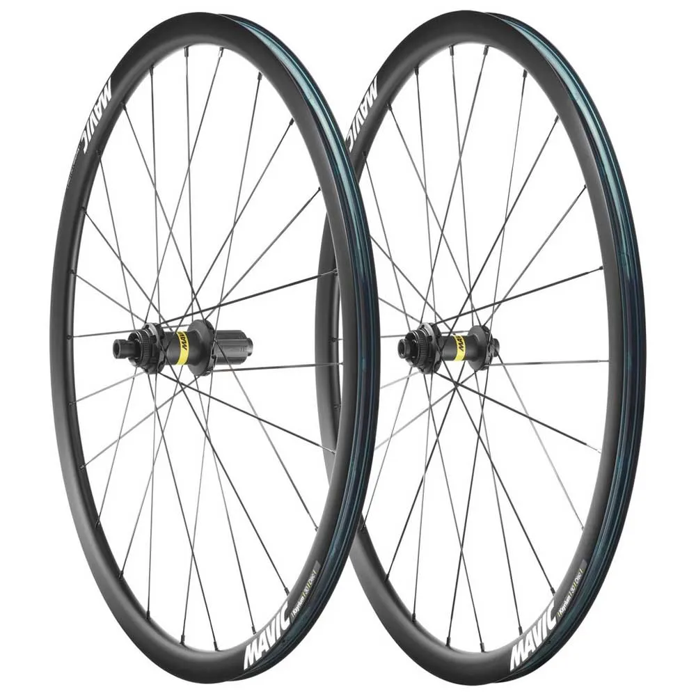 Mavic Ksyrium 30 Cl Disc Tubeless Rennrad Laufradsatz, Black, 12 x 100 / 12 x 142mm, Shimano/Sram HG Mavic Ksyrium 30 Cl Disc Tubeless Rennrad Laufradsatz, Black, 12 x 100 / 12 x 142mm, Shimano/Sram HG