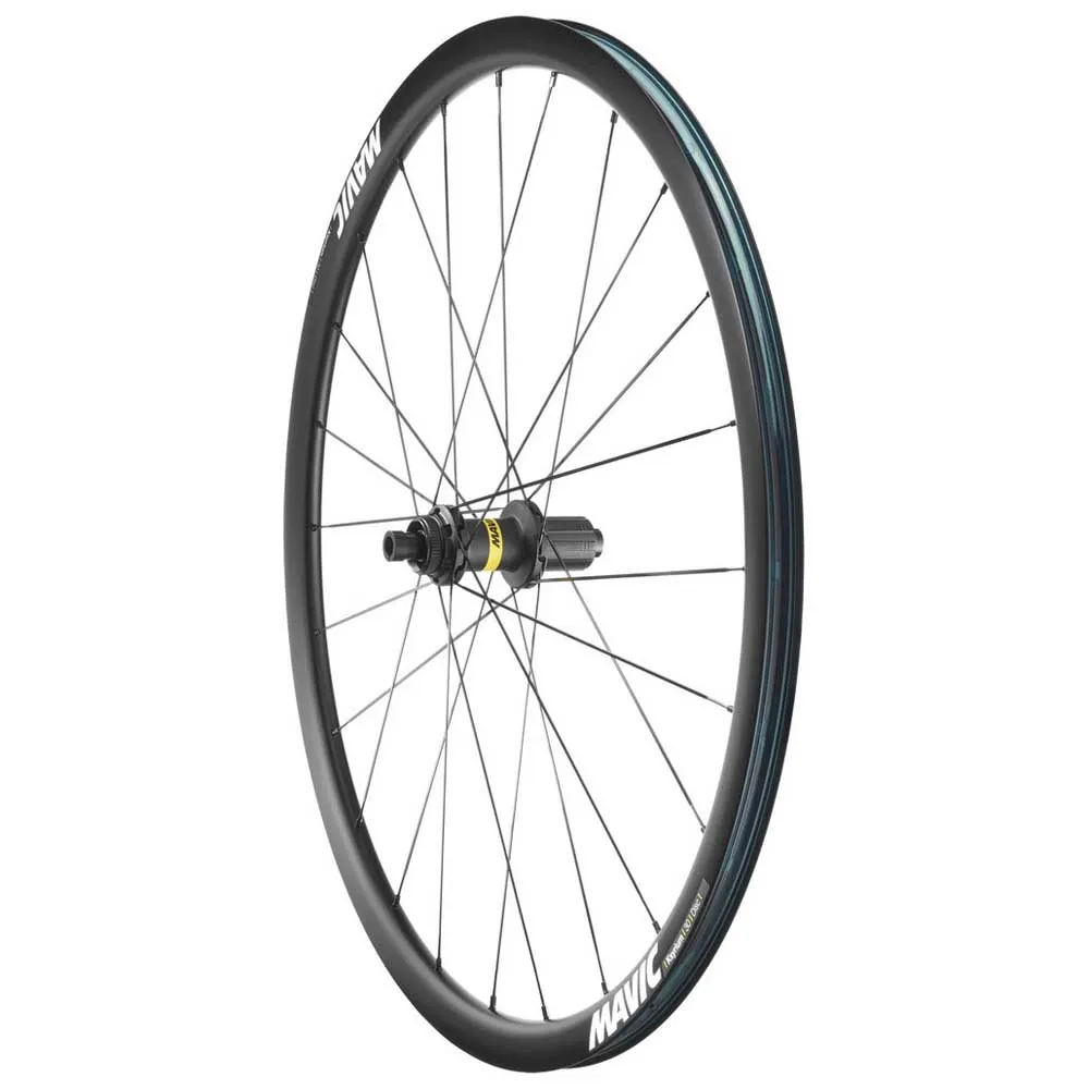 Mavic Ksyrium 30 Cl Disc Tubeless Rennrad Laufradsatz, Black, 12 x 100 / 12 x 142mm, Shimano/Sram HG Mavic Ksyrium 30 Cl Disc Tubeless Rennrad Laufradsatz, Black, 12 x 100 / 12 x 142mm, Shimano/Sram HG