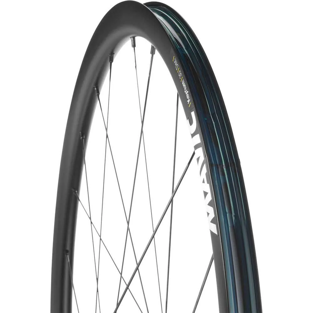 Mavic Ksyrium 30 Cl Disc Tubeless Rennrad-vorderrad Mavic Ksyrium 30 Cl Disc Tubeless Rennrad-vorderrad