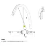 Mavic Ksyrium 30 Disc Speichen 12 Einheiten, Black, 287mm