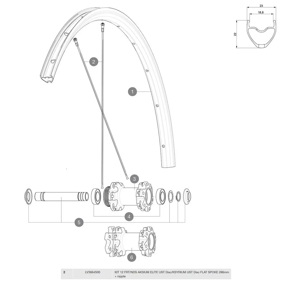 Mavic Ksyrium Disc Linke Speichen 12 Einheiten, Black, 295mm Mavic Ksyrium Disc Linke Speichen 12 Einheiten, Black, 295mm