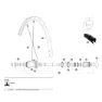 Mavic Ksyrium Elite Disc Ust 20 Rear Felge, Black, 700 - 28" 24H