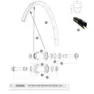 Mavic Ksyrium Elite Disc Ust Vorderradfelge, Black, 700 - 28" 24H
