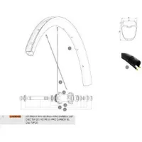Mavic Ksyrium Pro Carbon Ust Disc 20 Vorderradfelge Mavic Ksyrium Pro Carbon Ust Disc 20 Vorderradfelge
