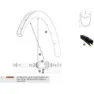 Mavic Ksyrium Pro Carbon Ust Disc 20 Vorderradfelge, Black, 700 - 28" 24H