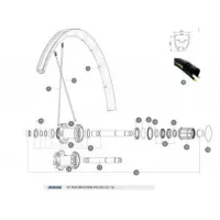 Mavic Ksyrium Pro Ust Disc 19c Hinterradfelge Mavic Ksyrium Pro Ust Disc 19c Hinterradfelge