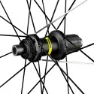 Mavic Ksyrium S Cl Disc Tubeless Rennrad-hinterrad, Black, 9/12 x 135/142mm, Shimano/Sram HG