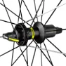Mavic Ksyrium S Tubeless Rennrad-hinterrad, Black, 9/12 x 135/142mm, Shimano/Sram HG