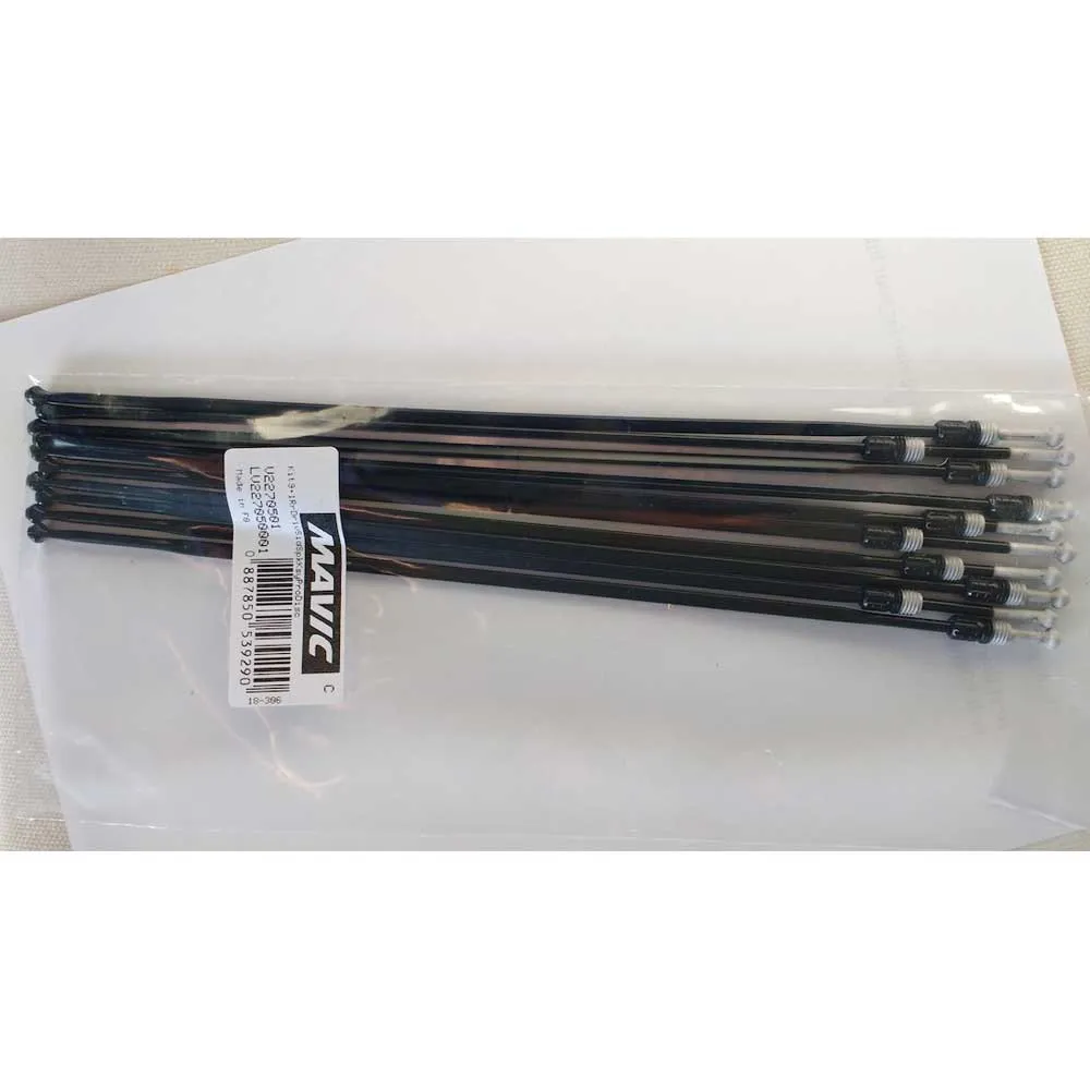 Mavic Ksyrium Slr/ksyrium Pro 2012-13/2015 Hintere Speichen 10 Einheiten, Black, 273.5mm Mavic Ksyrium Slr/ksyrium Pro 2012-13/2015 Hintere Speichen 10 Einheiten, Black, 273.5mm