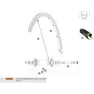 Mavic Ksyrium Sls/sle/pro Exalith 2013-16 Front Speichen 10 Einheiten, Black, 283.5mm