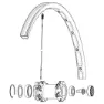 Mavic Montagesatz Für Supermax-räder, Black, One Size