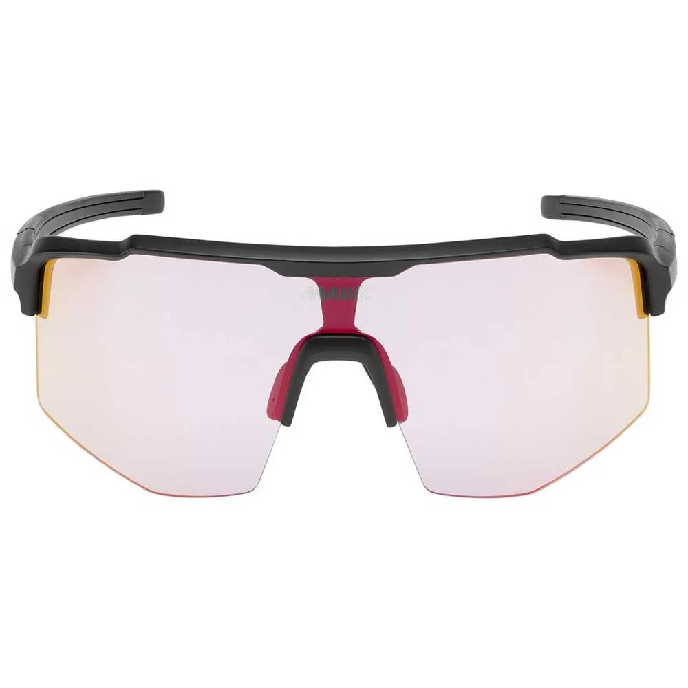 Mavic Mvs Shield Photochrome Sonnenbrille, Black, Red Photochromic/CAT1-3