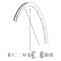 Mavic Qrm Front 100x12/15 Mm D6t Lager Mavic Qrm Front 100x12/15 Mm D6t Lager
