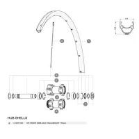 Mavic Qrm Vorderradachse Mavic Qrm Vorderradachse