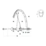 Mavic R-sys Slr Hinterradfelge, Black, 700 - 28" 20H