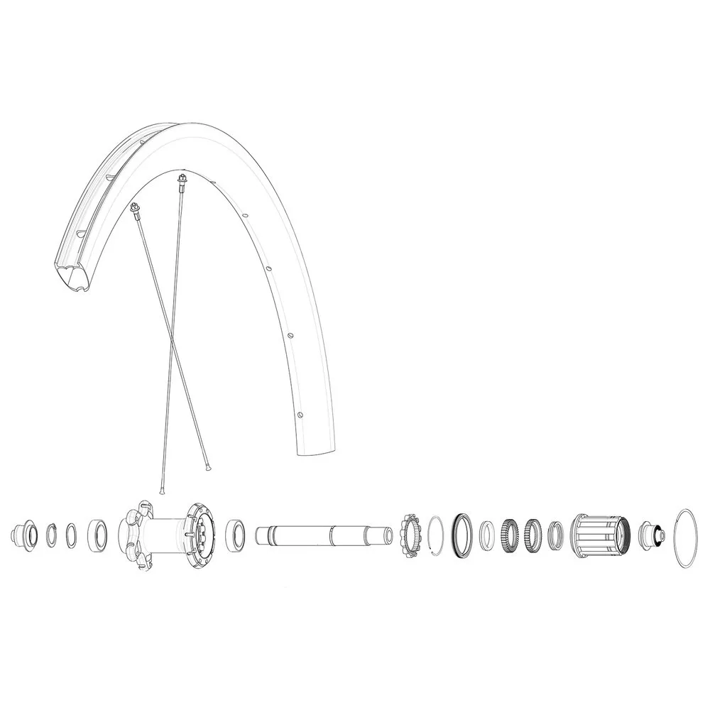 Mavic Rear Cosmic Sl 40 Rb Rennradfelge, Black, 700 - 28" Mavic Rear Cosmic Sl 40 Rb Rennradfelge, Black, 700 - 28"