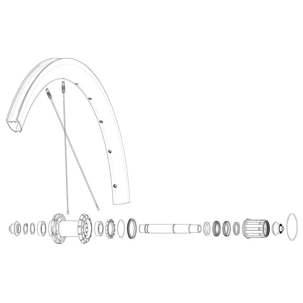 Mavic Rear Cosmic Slr 40 Rb Rennradfelge, Black, 700 - 28" Mavic Rear Cosmic Slr 40 Rb Rennradfelge, Black, 700 - 28"