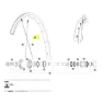 Mavic Rear Ksyrium Sl Rb Rennradfelge, Black, 700 - 28"