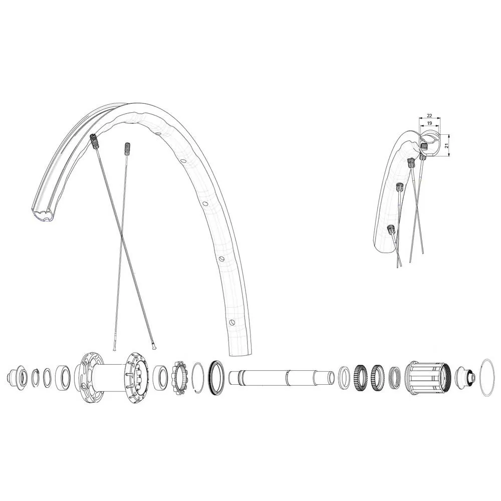Mavic Rear Ksyrium Sl Rb Rennradfelge, Black, 700 - 28" Mavic Rear Ksyrium Sl Rb Rennradfelge, Black, 700 - 28"