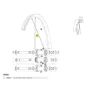 Mavic Sft Speichen 12 Einheiten, Black, 298mm