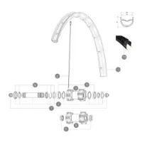 Mavic Xa Elite Tubeless Felge Mavic Xa Elite Tubeless Felge