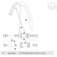 Mavic Xa Light 19 Felge Mavic Xa Light 19 Felge
