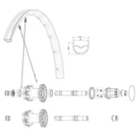 Mavic Xa Pro Hinterradfelge Mavic Xa Pro Hinterradfelge