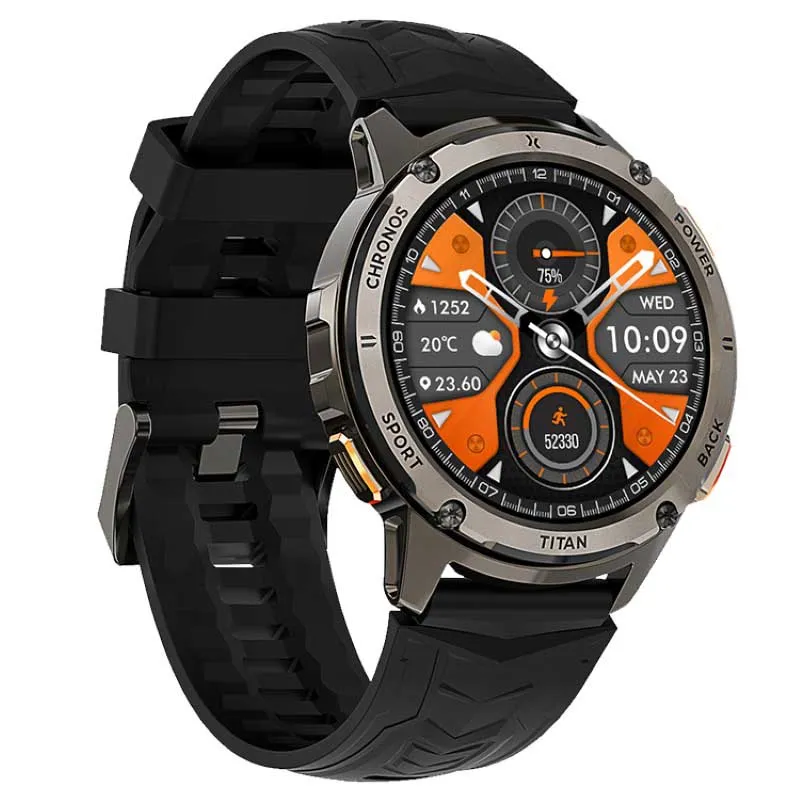 MaxCom Fw100 Titan Cronos Smartwatch, Black MaxCom Fw100 Titan Cronos Smartwatch, Black