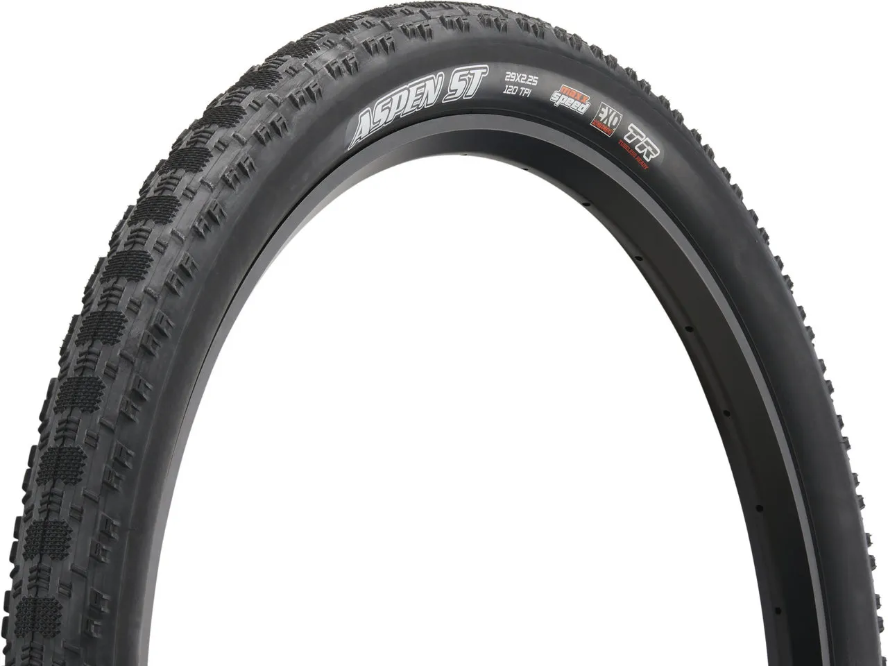 Maxxis Aspen ST MaxxSpeed EXO TR 29" Faltreifen, Schwarz, 29 x 2.25 Maxxis Aspen ST MaxxSpeed EXO TR 29" Faltreifen, Schwarz, 29 x 2.25