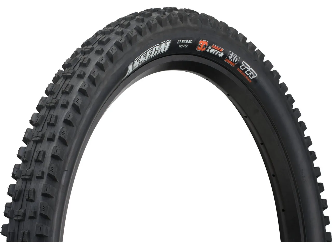 Maxxis Assegai 3C MaxxTerra EXO WT TR 27,5+ Faltreifen, Schwarz, 27.5 x 2.6 Maxxis Assegai 3C MaxxTerra EXO WT TR 27,5+ Faltreifen, Schwarz, 27.5 x 2.6