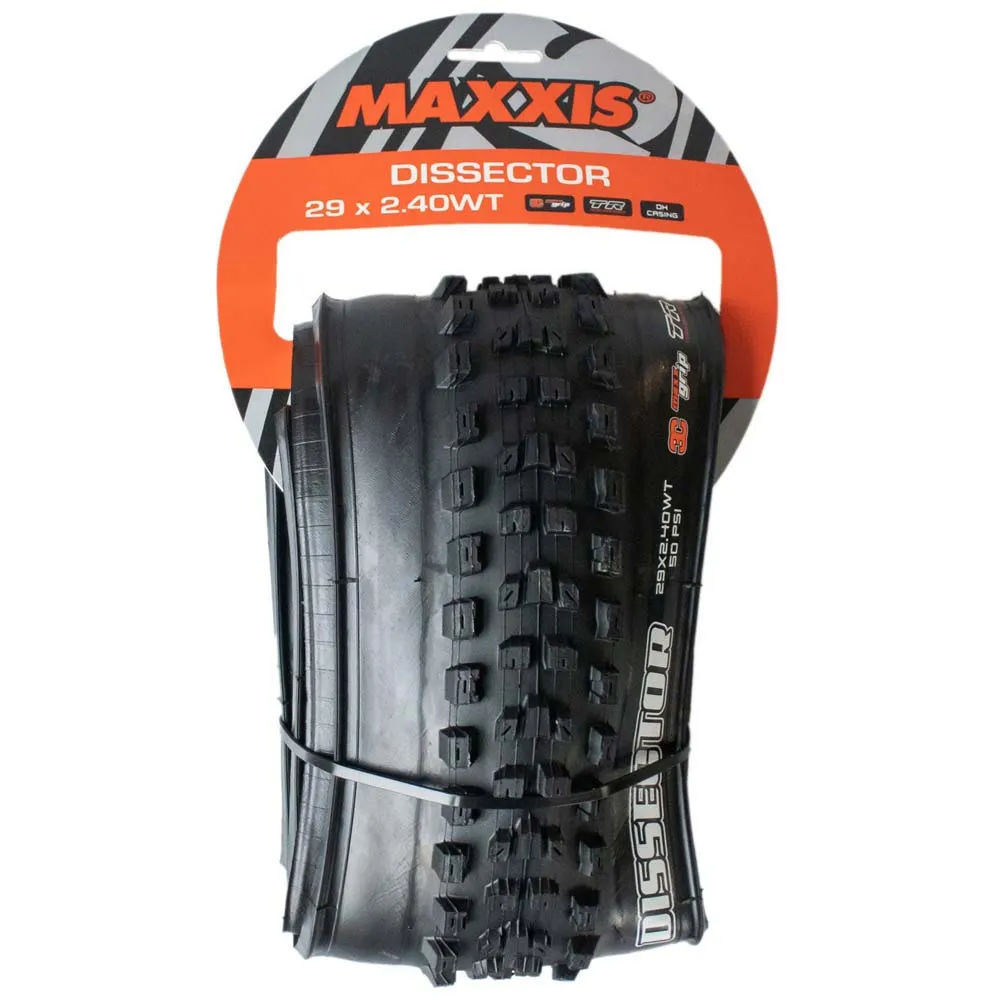 Maxxis Dissector Exo Tubeless 29´´ X 2.40 Steifer Mtb-reifen, Black, 29" x 2.40 Maxxis Dissector Exo Tubeless 29´´ X 2.40 Steifer Mtb-reifen, Black, 29" x 2.40
