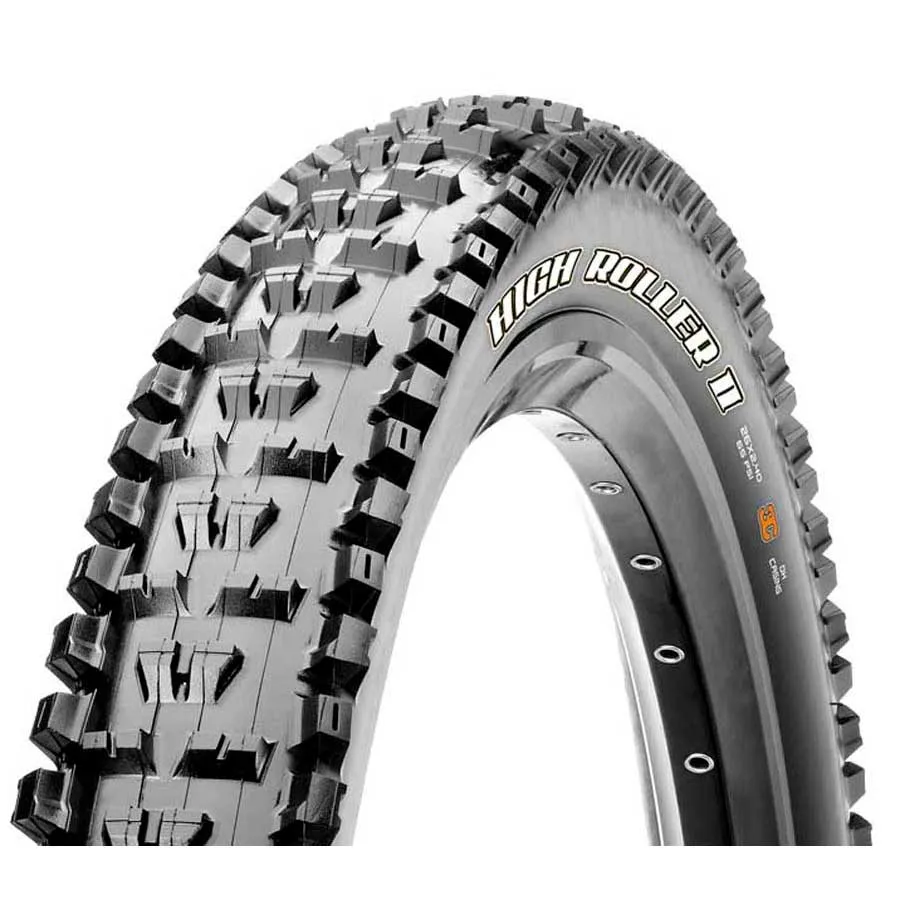 Maxxis High Roller Ii St/dh 60 Tpi 27.5´´ X 2.40 Steifer Mtb-reifen, Black, 27.5" x 2.40 Maxxis High Roller Ii St/dh 60 Tpi 27.5´´ X 2.40 Steifer Mtb-reifen, Black, 27.5" x 2.40