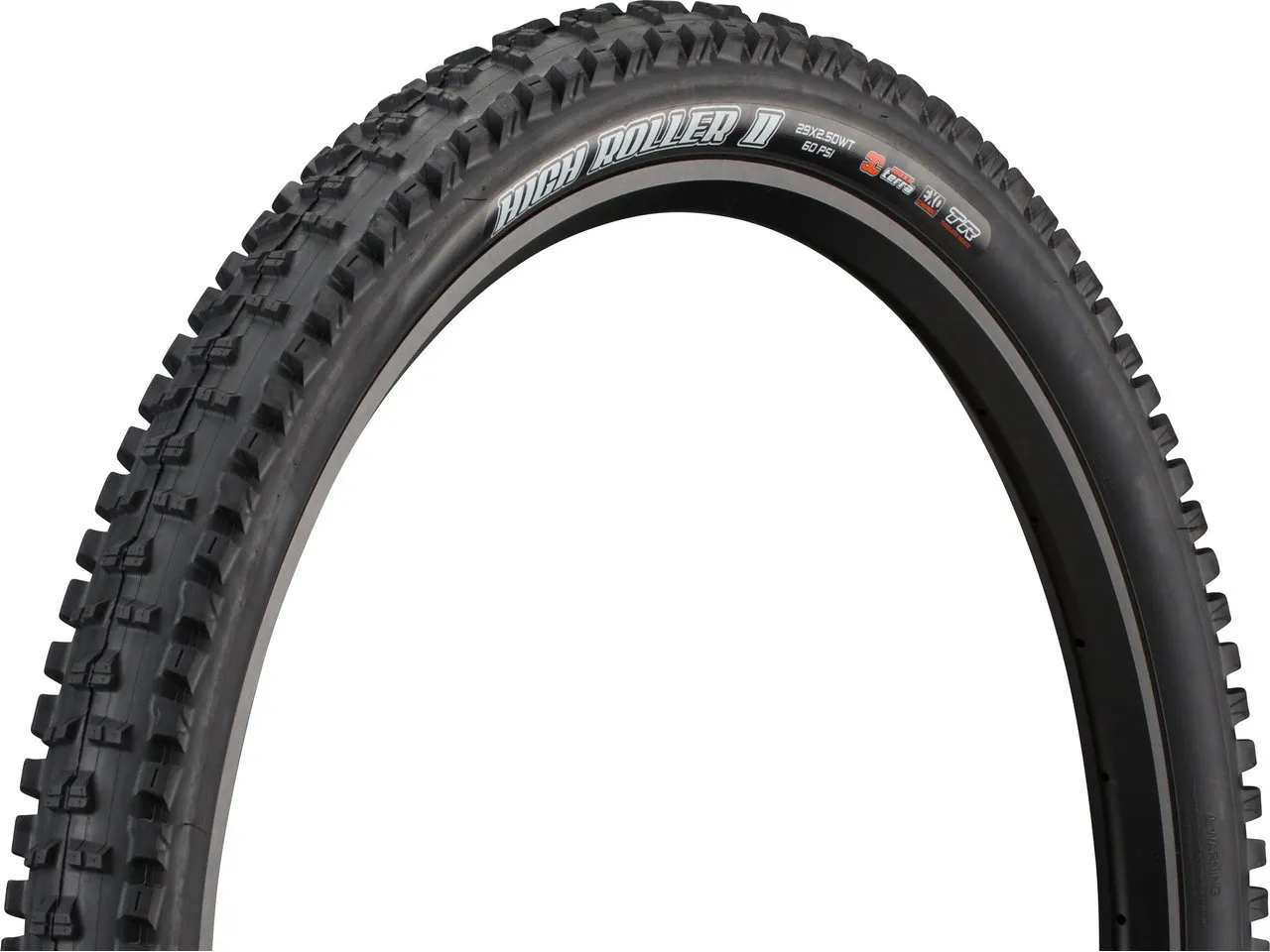 Maxxis Highroller II WT 29" Faltreifen, Schwarz, 29 x 2.5 Maxxis Highroller II WT 29" Faltreifen, Schwarz, 29 x 2.5
