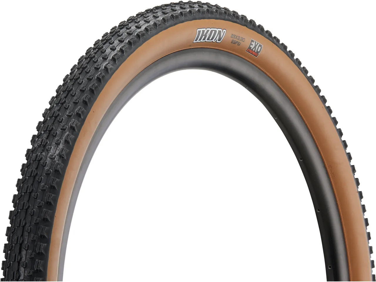 Maxxis Ikon Dual EXO 29" Faltreifen, Schwarz-tanwall, 29 x 2.2 Maxxis Ikon Dual EXO 29" Faltreifen, Schwarz-tanwall, 29 x 2.2