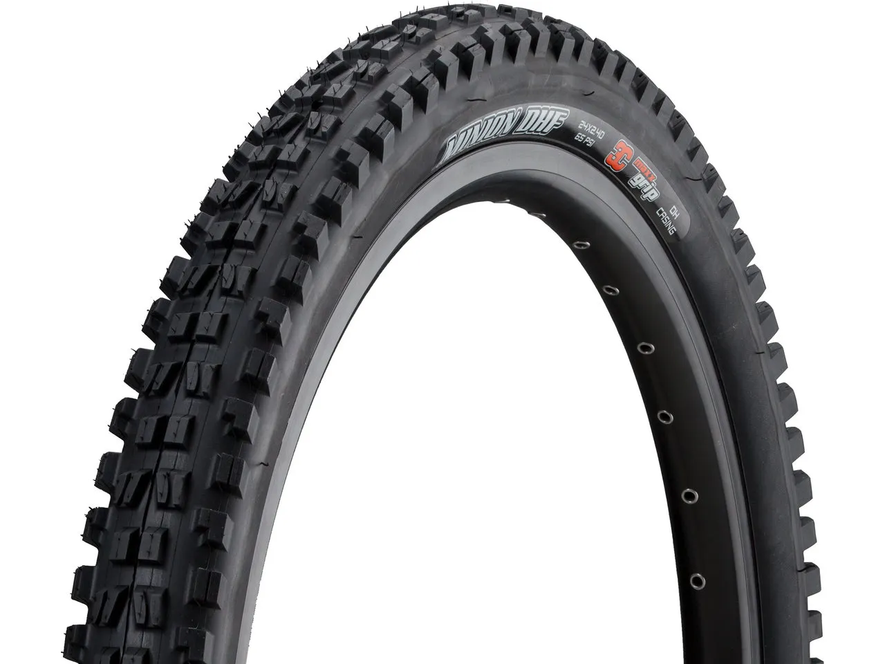Maxxis Minion DHF 3C MaxxGrip Downhill 24" Drahtreifen, Schwarz, 24 x 2.4 Maxxis Minion DHF 3C MaxxGrip Downhill 24" Drahtreifen, Schwarz, 24 x 2.4