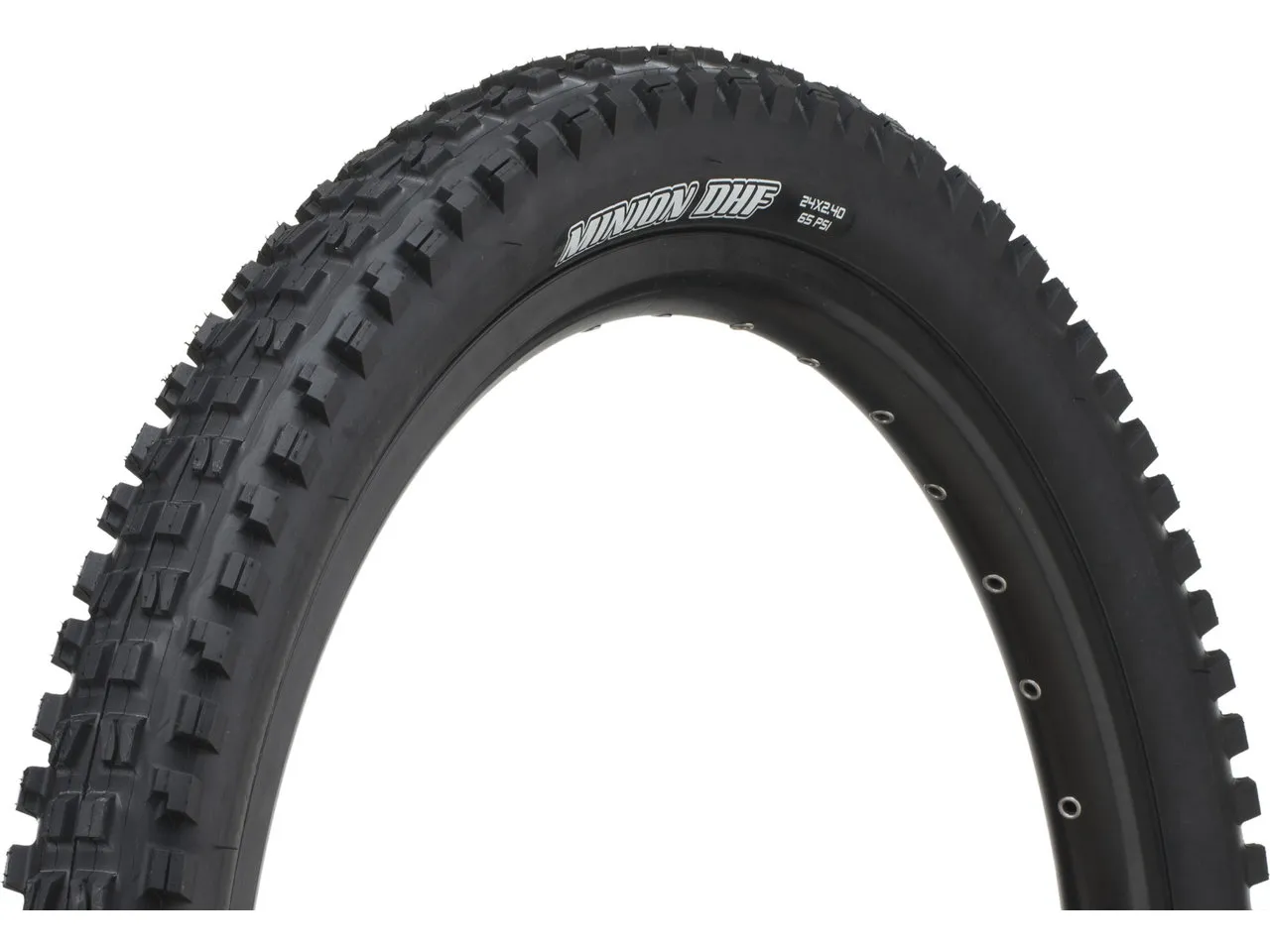 Maxxis Minion DHF Dual WT 24" Faltreifen, Schwarz, 24 x 2.4 Maxxis Minion DHF Dual WT 24" Faltreifen, Schwarz, 24 x 2.4