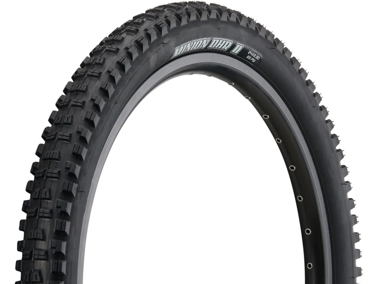 Maxxis Minion DHR II Dual 24" Faltreifen, Schwarz, 24 x 2.3 Maxxis Minion DHR II Dual 24" Faltreifen, Schwarz, 24 x 2.3