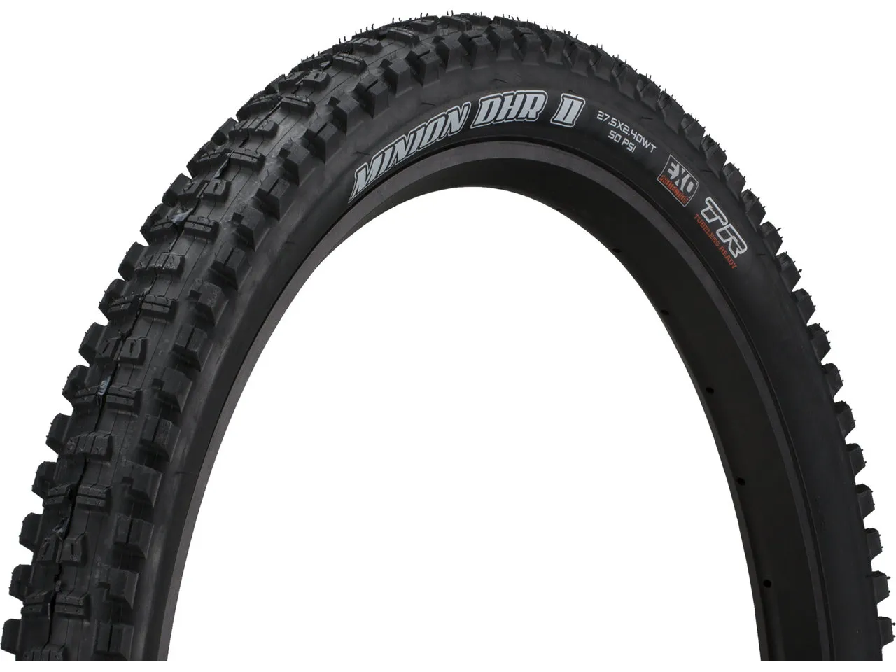 Maxxis Minion DHR II+ Dual EXO TR 27,5+ Faltreifen Maxxis Minion DHR II+ Dual EXO TR 27,5+ Faltreifen