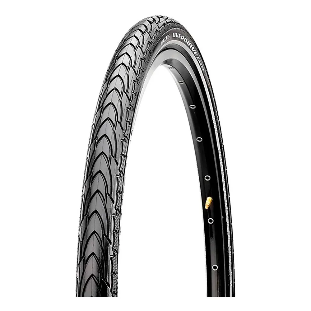 Maxxis Overdrive Excel 60 Tpi Comp Silkshield/reflective 700c X 32 Steifer Urbanreifen, Black, 700C x 32 Maxxis Overdrive Excel 60 Tpi Comp Silkshield/reflective 700c X 32 Steifer Urbanreifen, Black, 700C x 32