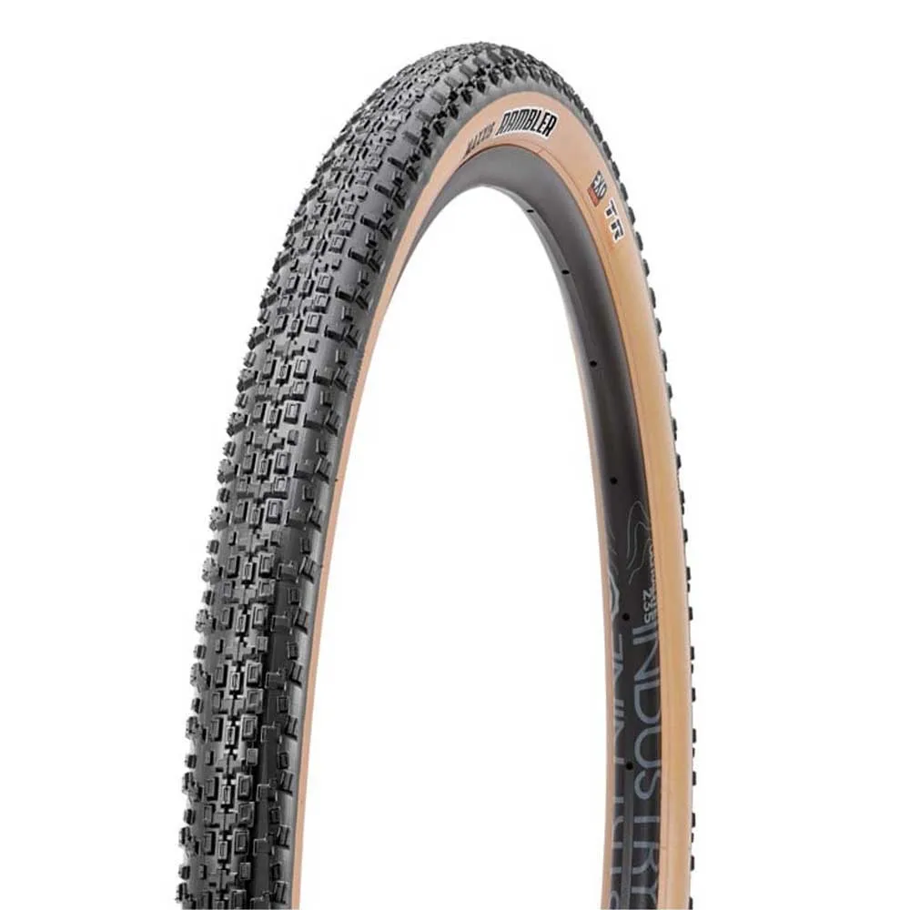 Maxxis Rambler 60 Tpi Hypr-x/exo Tubeless 700c X 45 Gravelreifen, Black / brown, 700C x 45