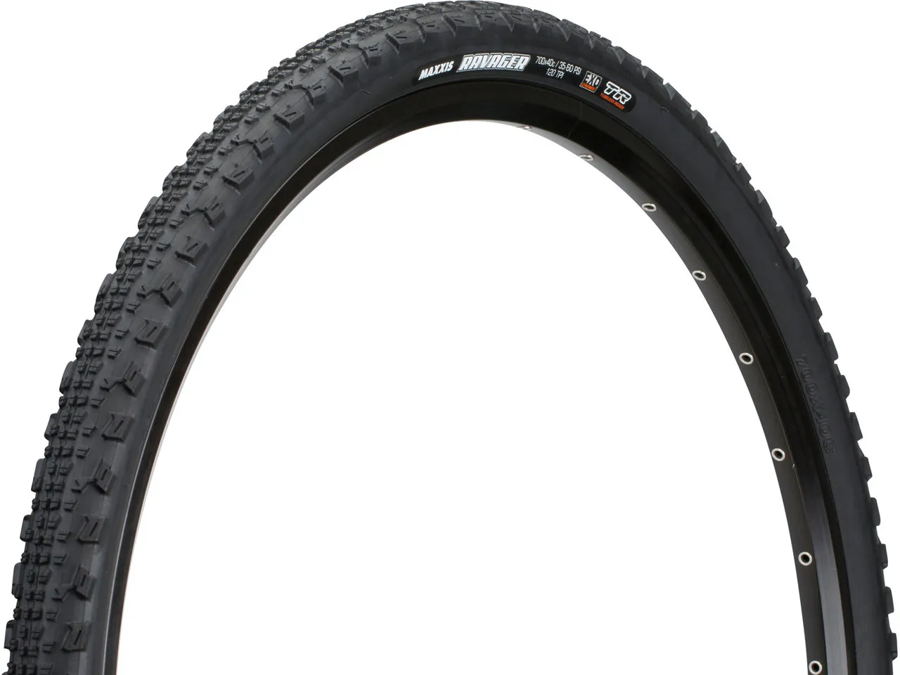 Maxxis Ravager Dual EXO TR 28" Faltreifen, Schwarz, 40-622 (700 x 40C) Maxxis Ravager Dual EXO TR 28" Faltreifen, Schwarz, 40-622 (700 x 40C)