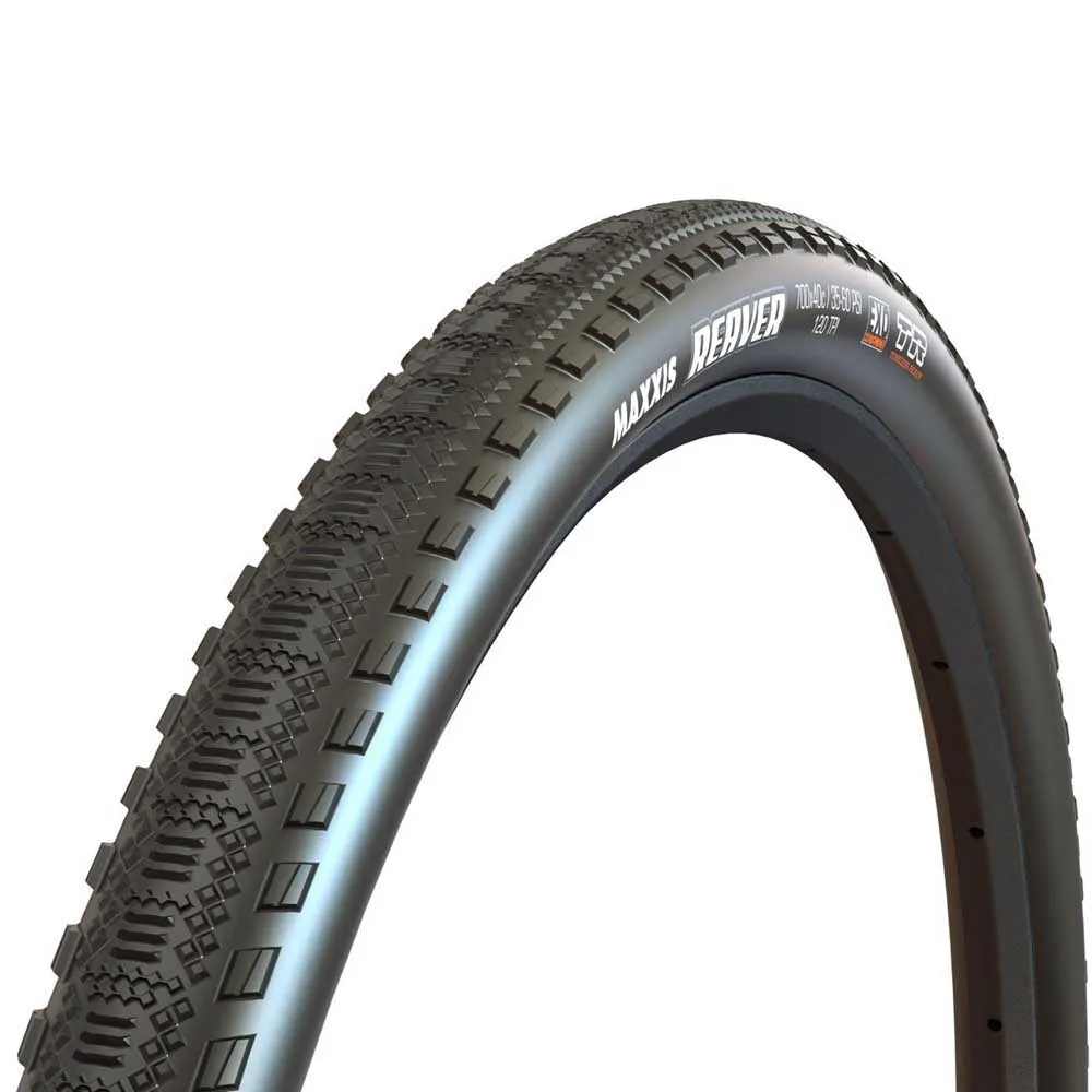 Maxxis Reaver 120 Tpi Hypr X/exo Tubeless 700c X 45 Steifer Gravelreifen, Black, 700C x 45