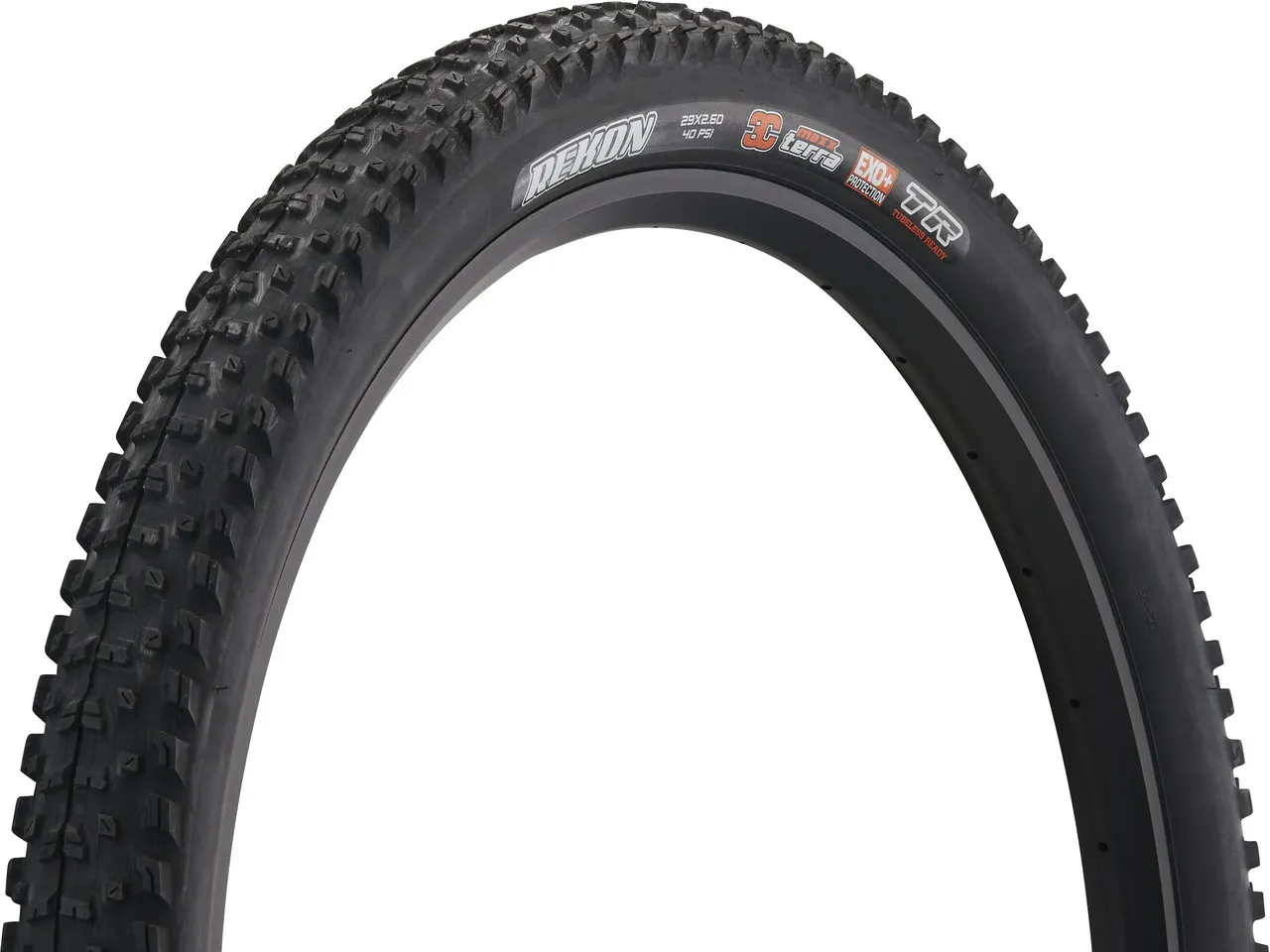 Maxxis Rekon 3C MaxxTerra EXO+ WT TR 29" Faltreifen, Schwarz, 29 x 2.6 Maxxis Rekon 3C MaxxTerra EXO+ WT TR 29" Faltreifen, Schwarz, 29 x 2.6